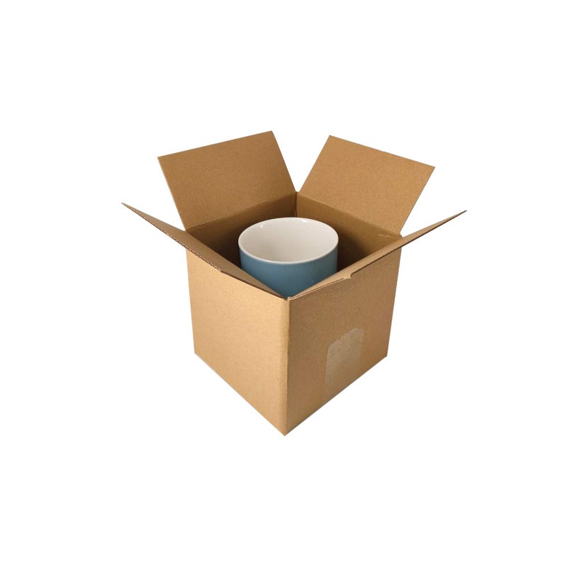 zmybcpack 40 Pack 5x5x5 inch Corrugated Boxes Mailer- Corrugated Cardboard Mailer Shipping Boxes, Small Mailing Packing Boxes for Shipping, Moving, Storage - Image 4